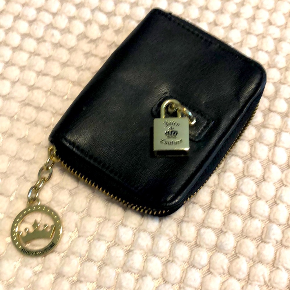 Juicy Couture Black Mini Wallet